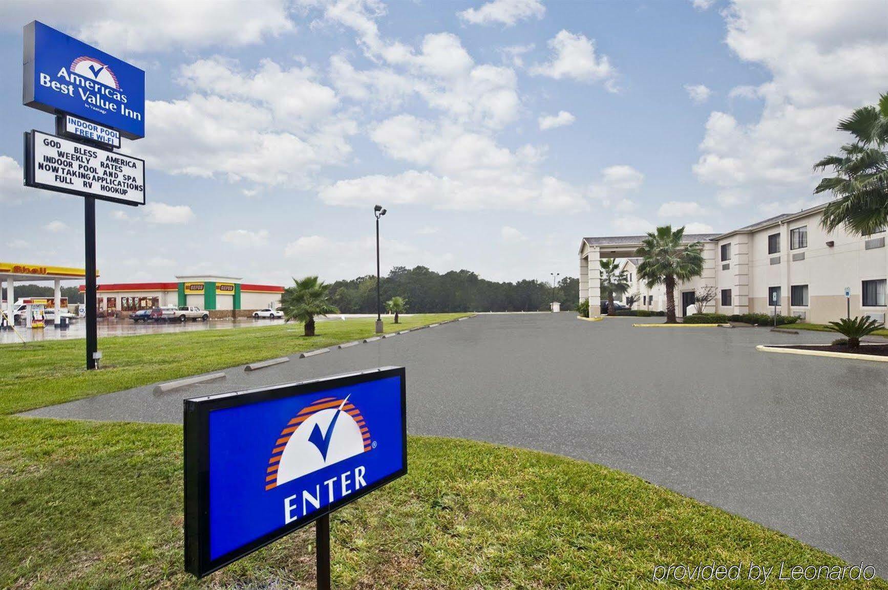 Americas Best Value Inn Somerville Texas Екстер'єр фото